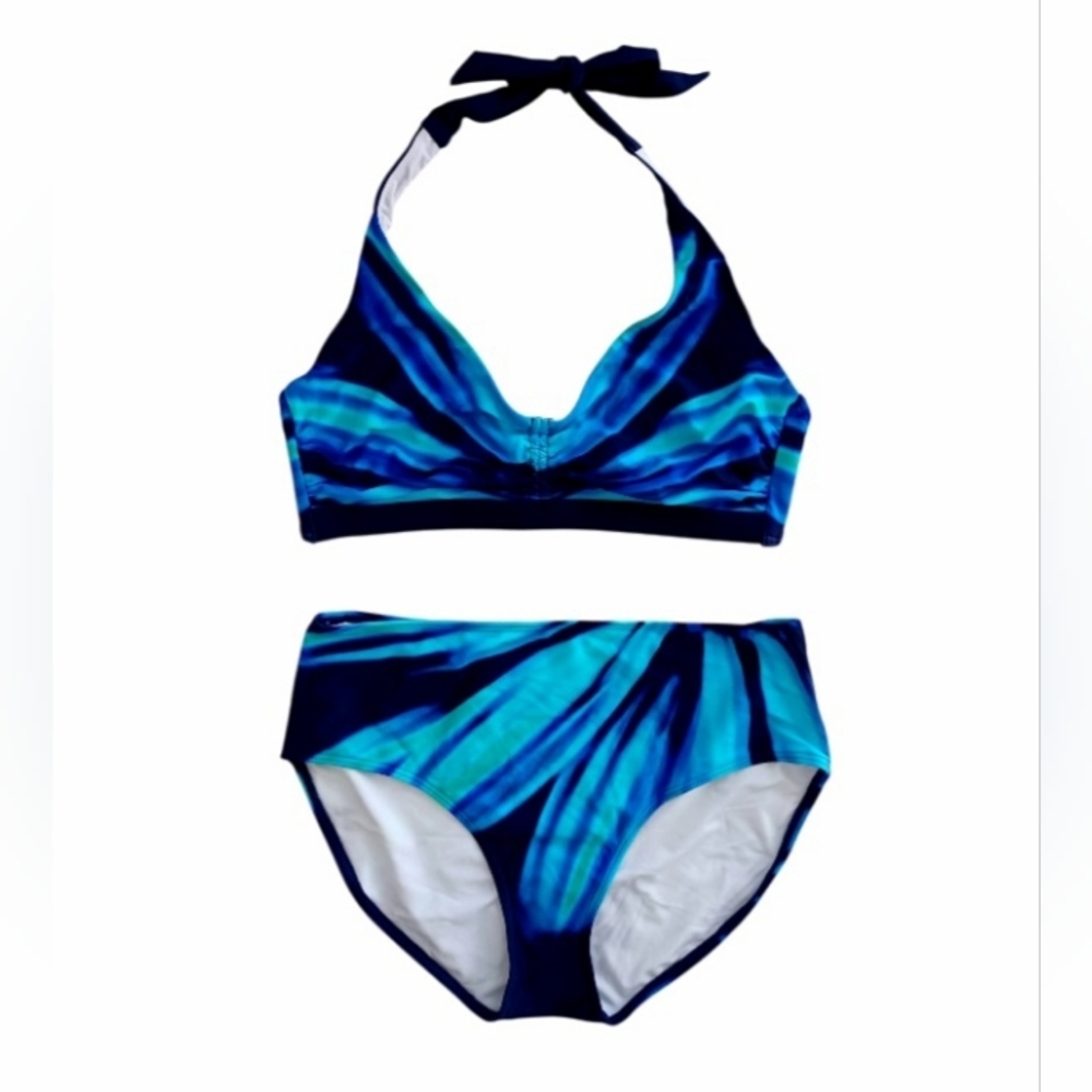 Venus Ocean Crush Bikini Set, Top Size L, Bottom Size 14